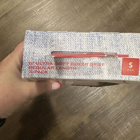 American Eagle Boxer Briefs Mens Small Ultra Soft 3 Pack Sheep Tan Fair Isle - Picture 5 of 5